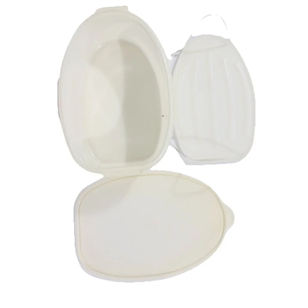 Vintage‎ Tupperware Roaster Flavor Savor Clear Plastic W Insert